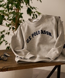 CIAOPANIC TYPY | 【KIDS】【U.S. POLO ASSN】サガラ刺繍クルーネックスウェット(スウェット)