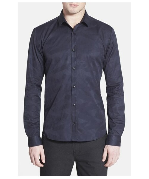 HUGO BOSS（ヒューゴボス）の「HUGO BOSS HUGO BOSS 'Ero 3 Tire Track' Slim Fit