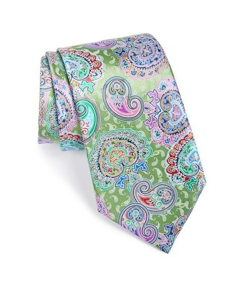 ZEGNA（ゼニア）の「Ermenegildo Zegna 'Quindici' Print Silk Tie