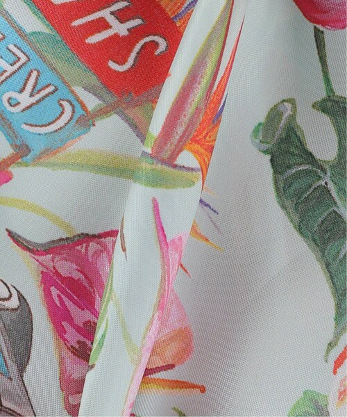 MUSE de Deuxieme classe（ミューズデドゥーズィエムクラス）の「TROPICAL PRINT パンツ（パンツ・ブルー C/(047)/フリー/残り1点）」の20枚目の写真