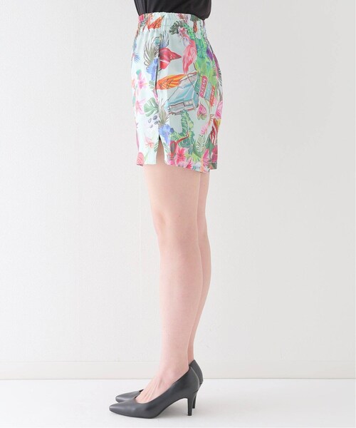 MUSE de Deuxieme classe（ミューズデドゥーズィエムクラス）の「TROPICAL PRINT パンツ（パンツ・ブルー C/(047)/フリー/残り1点）」の11枚目の写真