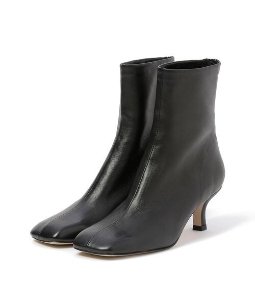 BARNYARDSTORM（バンヤードストーム）の「バックZIPレザーストレッチブーツ（シューズ・レディース・ブラック19/キャメル54・36(23.0cm)/37(23.5cm)/38(24.0cm)）」の4枚目の写真