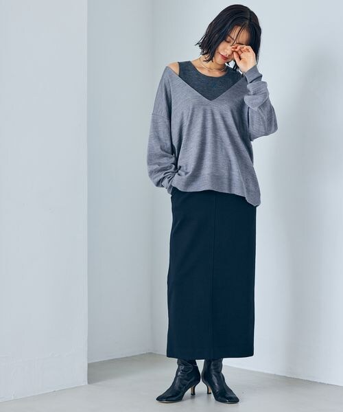 BARNYARDSTORM（バンヤードストーム）の「バックZIPレザーストレッチブーツ（シューズ・レディース・ブラック19/キャメル54・36(23.0cm)/37(23.5cm)/38(24.0cm)）」の3枚目の写真