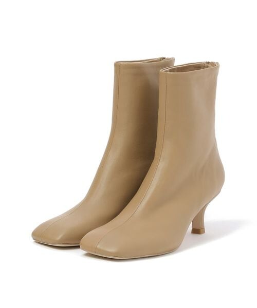 BARNYARDSTORM（バンヤードストーム）の「バックZIPレザーストレッチブーツ（シューズ・レディース・ブラック19/キャメル54・36(23.0cm)/37(23.5cm)/38(24.0cm)）」の5枚目の写真