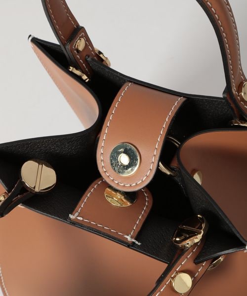 BARNYARDSTORM(バンヤードストーム)の「BIANCHINI/トートショルダー(バッグ・レディース・ブラック19/キャメル54・FREE)」の10枚目の写真