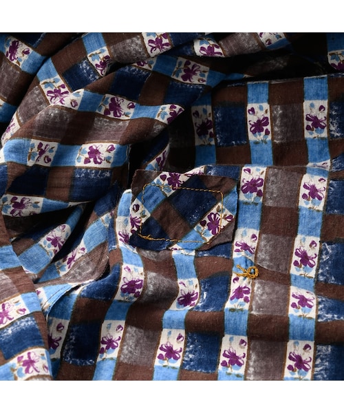 45R（フォーティファイブアール）の「インドカディブロックプリントの