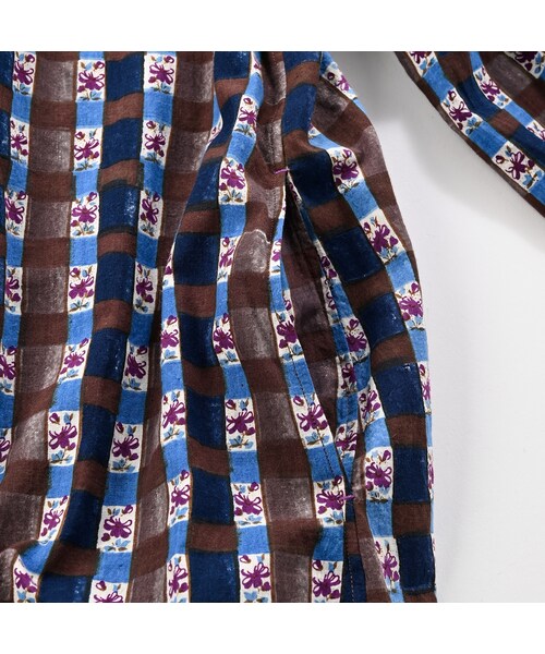 45R（フォーティファイブアール）の「インドカディブロックプリントの