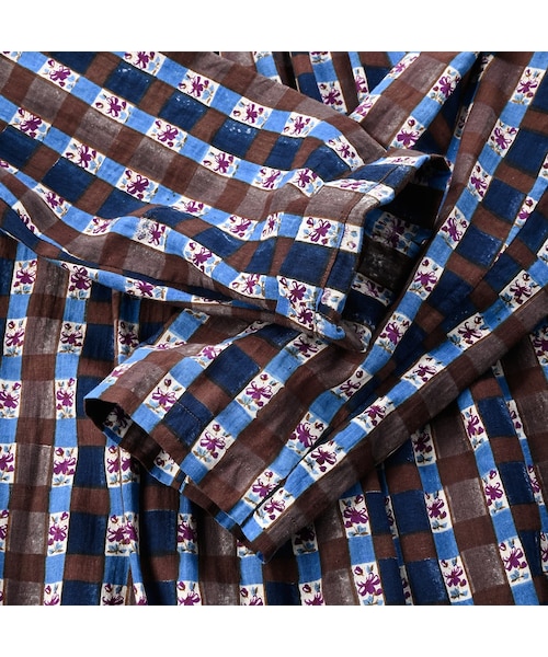 45R（フォーティファイブアール）の「インドカディブロックプリントの