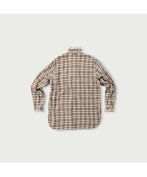 45R インドうすネルのヘンリーカットワークシャツ 45rpm