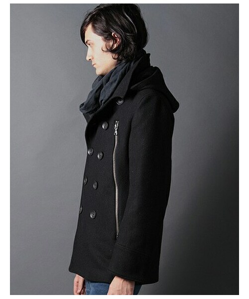 ZIP P COAT【J-122】AZ by jun hashimoto AZ by junhashimoto（エーゼイ バイ ジュンハシモト）の「ZIP P