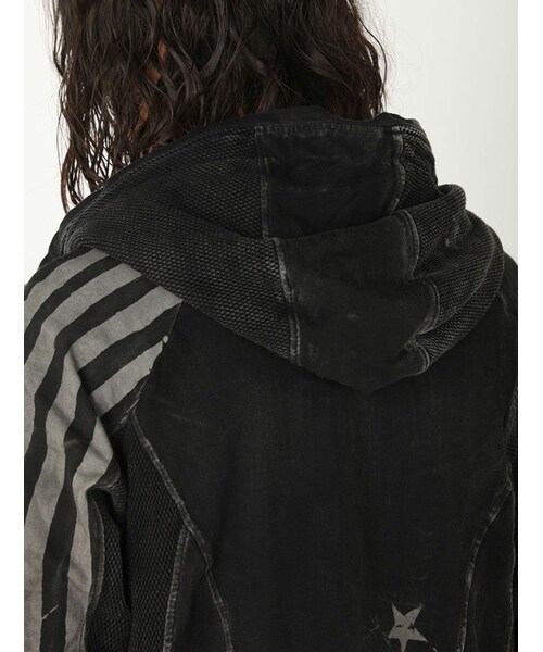 KMRii ケムリ　BLACK FLAG PARKA パーカー KMRii ケムリ BLACK FLAG PARKA パーカー