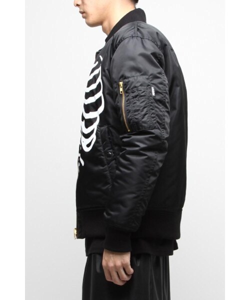 ブラック MA-1ジャケット【最終値下げ】 MA-1 最終値下げ 最終値下げ