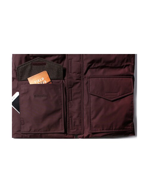 LIFUL MINIMAL GARMENTS.（ライフルミニマルガーメンツ）の「LIFUL MASTER POCKET DOWN PARKA WINE（その他・メンズ・기타・M）」の3枚目の写真