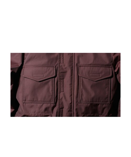 LIFUL MINIMAL GARMENTS.（ライフルミニマルガーメンツ）の「LIFUL MASTER POCKET DOWN PARKA WINE（その他・メンズ・기타・M）」の4枚目の写真