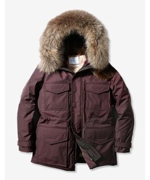 LIFUL MINIMAL GARMENTS. | LIFUL MASTER POCKET DOWN PARKA WINE(その他)