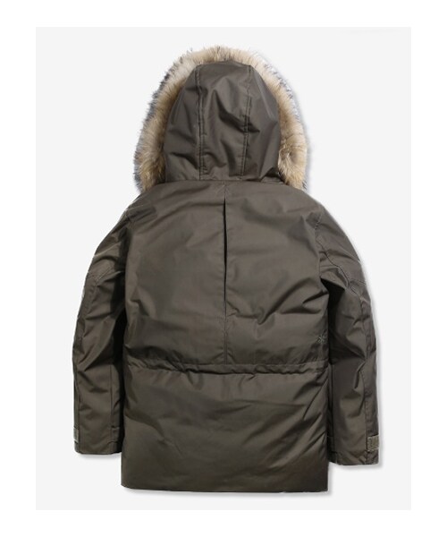LIFUL MINIMAL GARMENTS.(ライフルミニマルガーメンツ)の「LIFUL MASTER POCKET DOWN PARKA OLIVE(その他・メンズ・기타・M)」の2枚目の写真