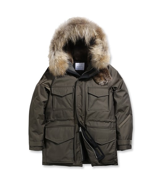 LIFUL MINIMAL GARMENTS.(ライフルミニマルガーメンツ)の「LIFUL MASTER POCKET DOWN PARKA OLIVE(その他・メンズ・기타・M)」の1枚目の写真