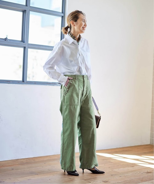 フレームワーク　ベイカーパンツ36 FRAMeWORK - フレームワーク ベイカーパンツ ワイド ストレート