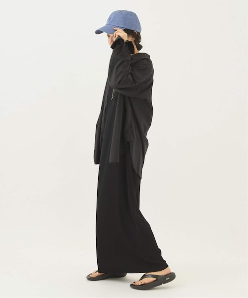 plage【タグ付未使用】リブタンクワンピース3 黒 ロング22SS 追加》リブタンクワンピース3（ワンピース）｜Plage（プラージュ