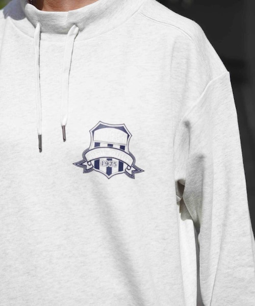 AVIREX（アヴィレックス）の「《REBUILD COLLECTION》TORCH&LAUREL ONEPIECE/ トーチ&ローレル ワンピース（ワンピース/ドレス・ブラック/グレー/レッド・F）」の8枚目の写真