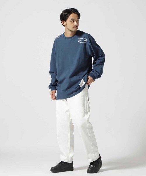 AVIREX(アヴィレックス)の「《REBUILD COLLECTION》バーシティー ペインター パンツ /VARSITY PAINTER PANTS(パンツ・ホワイト/インディゴ/ウォッシュユーズド・M/L/XL/2XL)」の9枚目の写真
