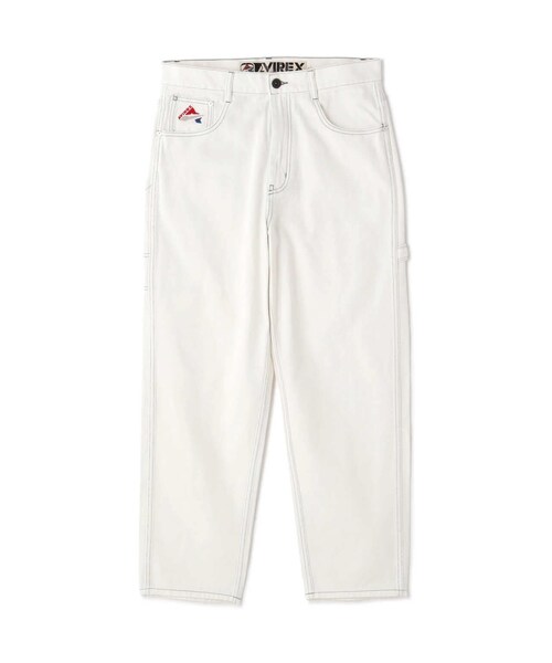 AVIREX(アヴィレックス)の「《REBUILD COLLECTION》バーシティー ペインター パンツ /VARSITY PAINTER PANTS(パンツ・ホワイト/インディゴ/ウォッシュユーズド・M/L/XL/2XL)」の10枚目の写真