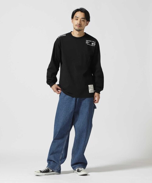AVIREX(アヴィレックス)の「《REBUILD COLLECTION》バーシティー ペインター パンツ /VARSITY PAINTER PANTS(パンツ・ホワイト/インディゴ/ウォッシュユーズド・M/L/XL/2XL)」の14枚目の写真