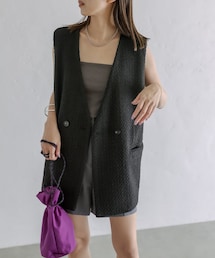 mystic | ツイードジレ(ベスト)