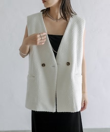 mystic | ツイードジレ(ベスト)