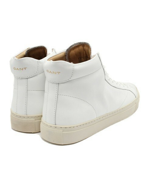 GANT Rugger（ガントラガー）の「GANT rugger/ガントラガー/HI CUT SNEAKER（スニーカー・メンズ・ホワイト・42/41/43）」の4枚目の写真