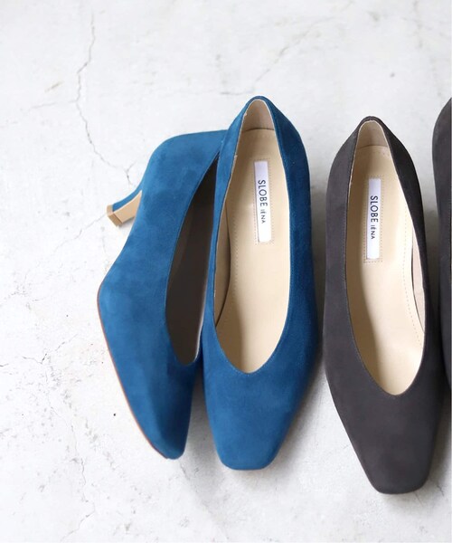 SLOBE IÉNA スローブイエナ　パンプス　スエード　24.0センチ SLOBE IÉNA スローブイエナ パンプス スエード 24.0センチ