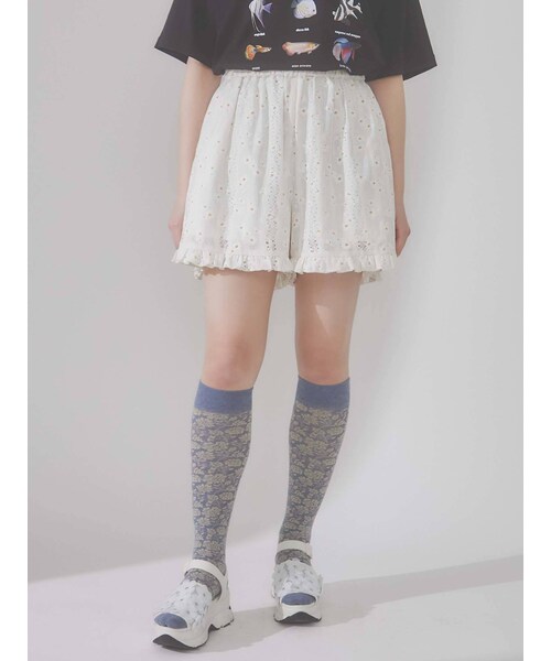 メリージェニー merry jenny レースキュロット （ブラック
