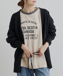 PUAL CE CIN（ピュアルセシン）の「【2022AW/Du noir】Vネックカーディガン（カーディガン/ボレロ）」