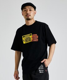 ブラックアイパッチ× ワコマリア　Tシャツ　入手困難 限定コラボ】ワコマリア☆ ブラックアイパッチ デカロゴ Tシャツ
