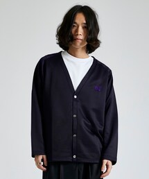 needles Vネックコットンニット Mサイズ ot255-1100-c3.jpg