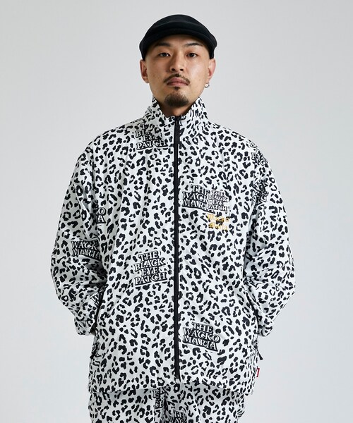 WACKO MARIA(ワコマリア)の「BlackEyePatch / LEOPARD TRACK JACKET ( TYPE-1 )(その他アウター・メンズ・WHT/BRN・S/M/L/XL)」の1枚目の写真