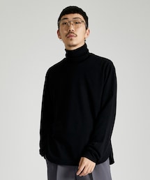 ETHOSENS | High neck sweatshirt(Tシャツ/カットソー)