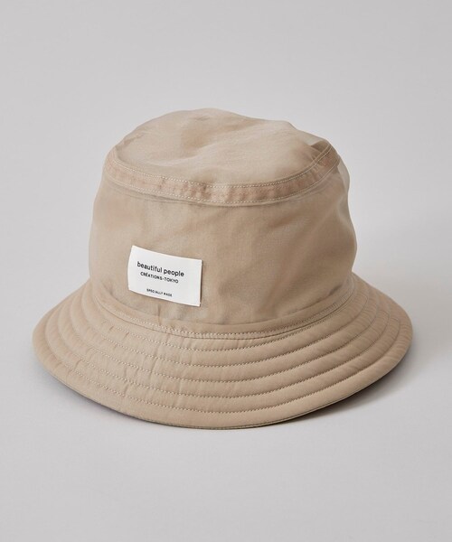 別注リバーシブルオーガンジーバケットハット