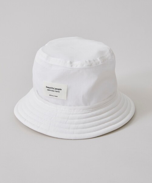 別注リバーシブルオーガンジーバケットハット