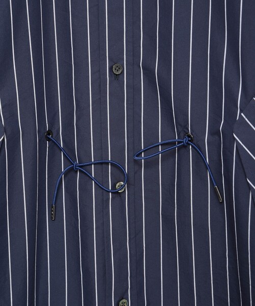 FUMITO GANRYU（フミトガンリュウ）の「M-51 shirt jacket（トップス・メンズ・NAVY/40/SAX/45・01/02）」の5枚目の写真