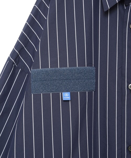 FUMITO GANRYU（フミトガンリュウ）の「M-51 shirt jacket（トップス・メンズ・NAVY/40/SAX/45・01/02）」の4枚目の写真