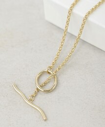 OUVRAGE CLASSE | 【ucalypt】CIRCLE CHARM LINK NECKLACE(ネックレス)