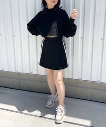 OLIVE des OLIVE | サイドラインミニスカート(ルームウェア/パジャマ)