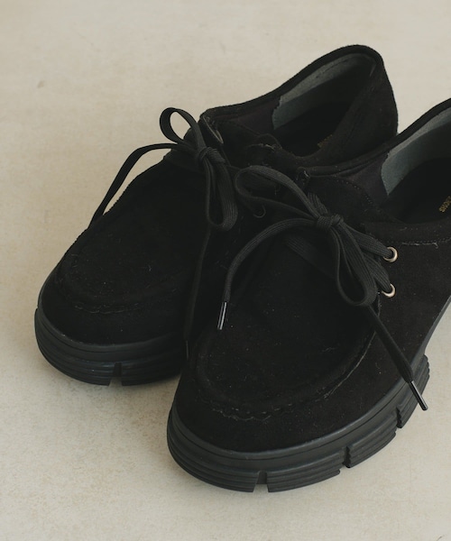 Kastane(カスタネ)の「【2022AWアイテム】モカシンシューズ(ブーティ・レディース・ブラウン/ブラック/グリーン・36/37/38)」の2枚目の写真