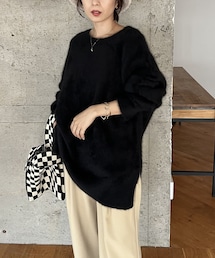 CAPRICIEUX LE'MAGE（カプリシューレマージュ）の「FOXカシミア