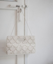 Andemiu | スカラップパールクラッチ(バッグ)