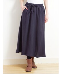 Green Parks fuuwa | ウラケカットマキシスカート(パンツ)