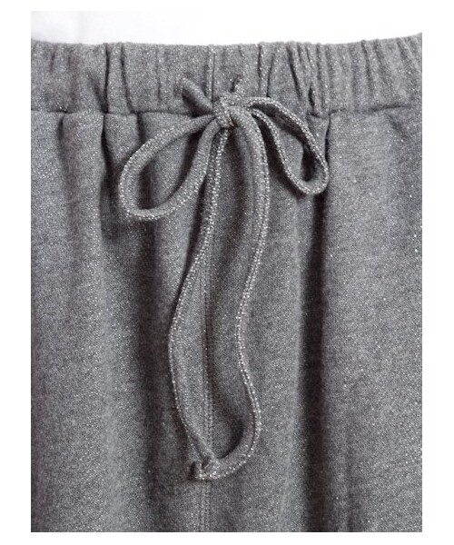 Green Parks fuuwa（グリーンパークスフーワ）の「ウラケカットマキシスカート（スカート・レディース・チャコールグレー/ネイビー・F）」の6枚目の写真