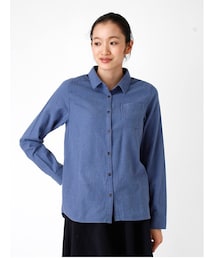 SEVENDAYS=SUNDAY | ・型染 長袖シャツ(トップス)