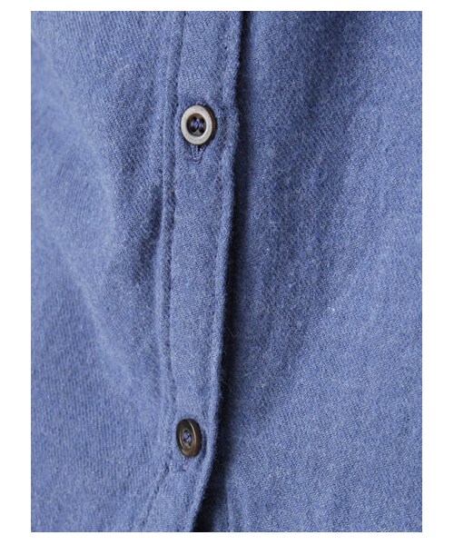 SEVENDAYS=SUNDAY（セブンデイズサンデイ）の「・型染 長袖シャツ（シャツ・ブラウス・レディース・オフホワイト/チャコールグレー/ブラック/ピンク/ベージュ/ブルー・M/L）」の12枚目の写真